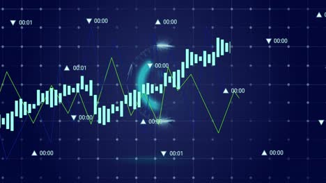 Animation-Der-Datenverarbeitung-über-Der-Ausschalttaste