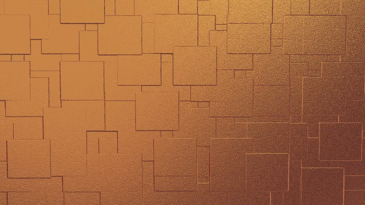 abstracto geométrico rosa fondo dorado azulejos de papel de aluminio textura de bucle sin costura fondo renderizado en 3d