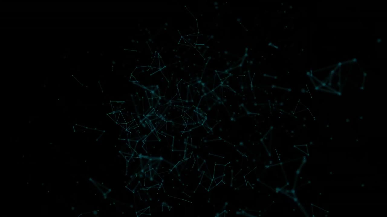 poligonal con puntos y líneas de conexión