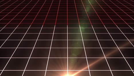 bucle de fondo de la red de tecnología abstracta