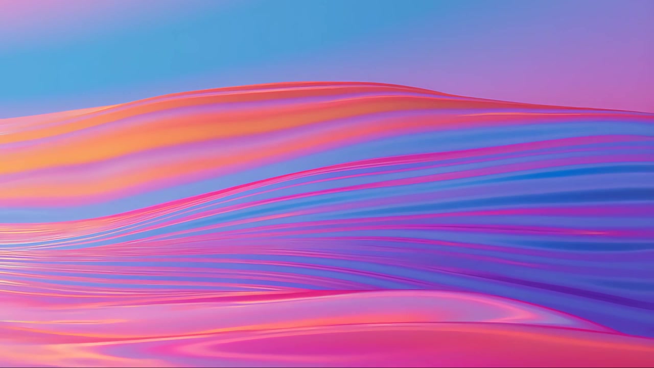 Abstract Fluid Motion Background 4K