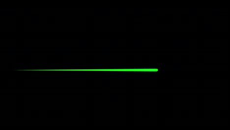 línea verde de latidos cardíacos en el ecg, pantalla de ecg con fondo de cuadrícula