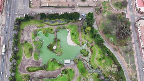jardín japonés en la comuna de la serena, chile