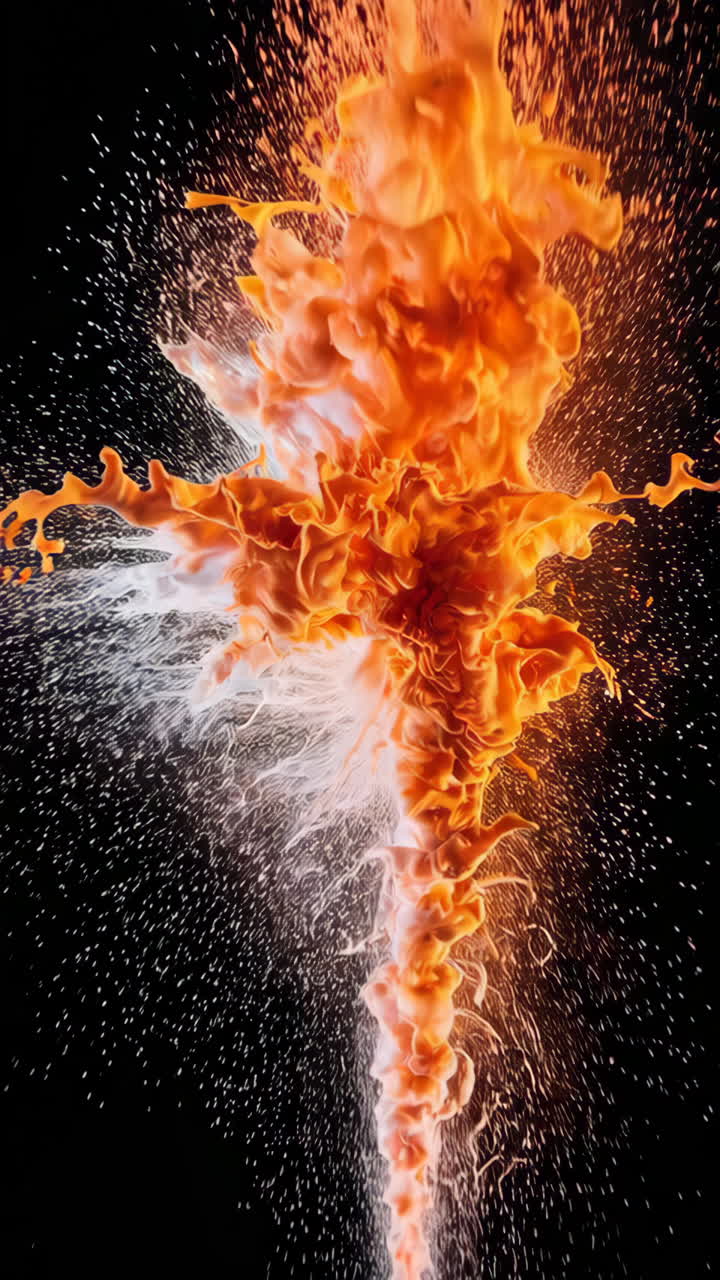 explosión de tinta abstracta