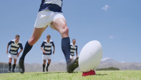 Rugby-players-playing-on-field