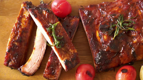 grilled-and-barbecue-ribs-pork