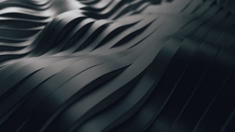 abstract black wave pattern