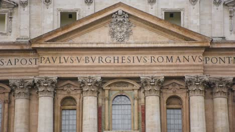 facade of st peter basilica, vatican city