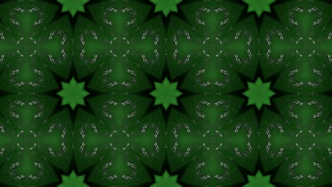 3d looped abstract ornate decorative background. hypnotic kaleidoscope.