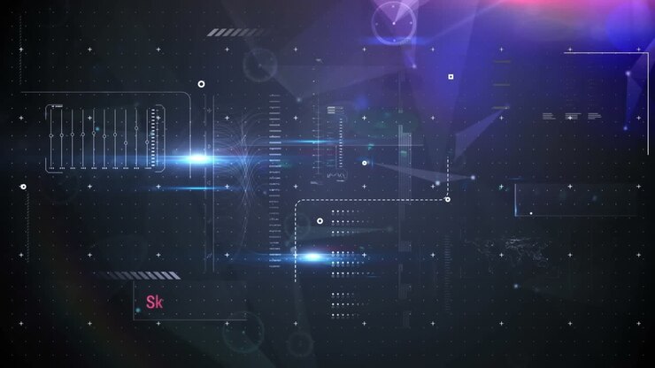 Animation of statistics and data processing