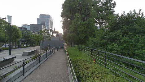 tokyo chidorigafuchi early morning 2022