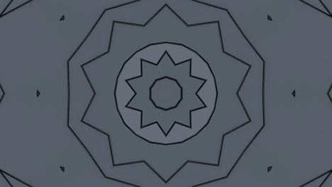 animation of star shapes popping and fading on grey background
