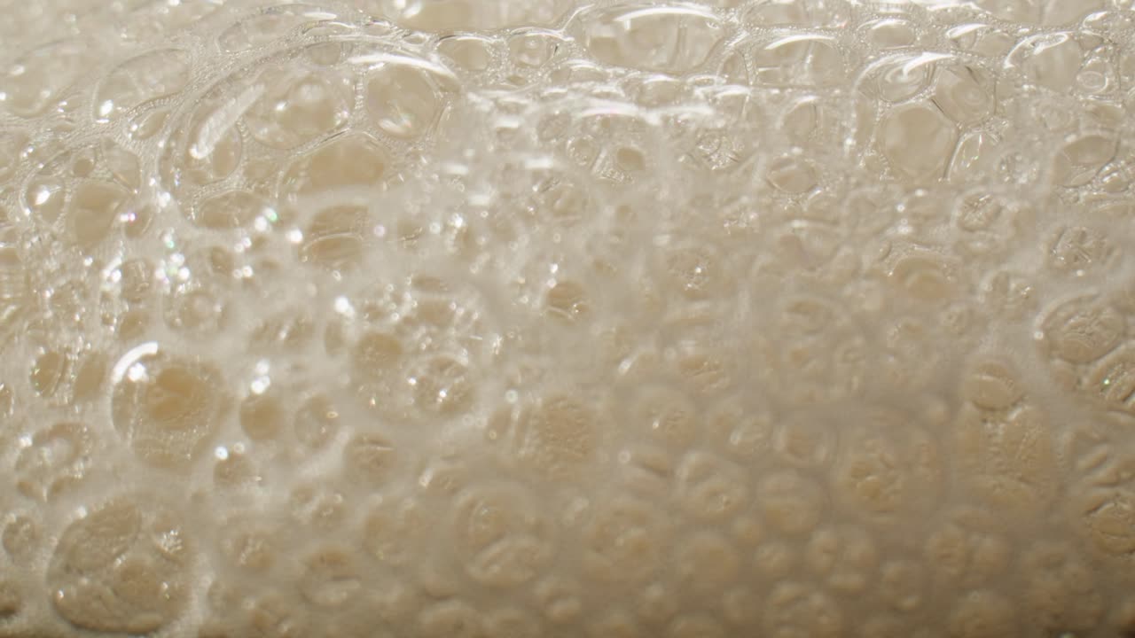 Close-up of soapy bubbles