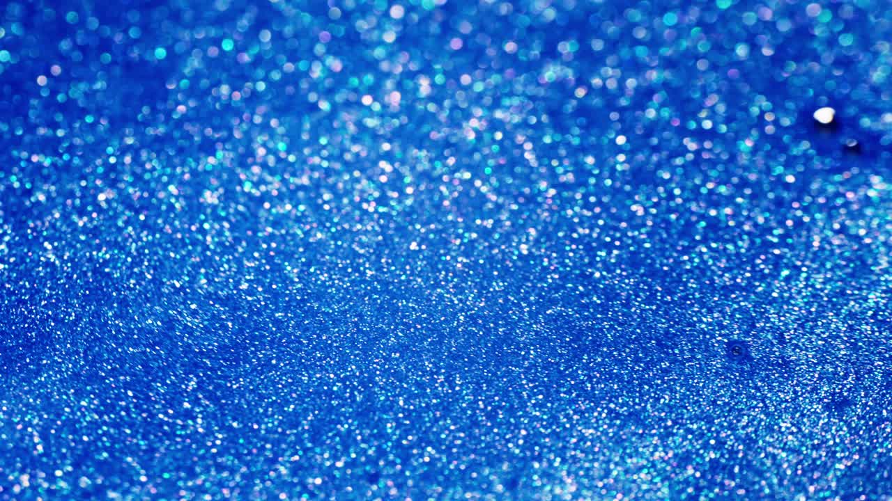 Meditative Ink Textures in Vibrant Slow Motion Movement, blue stars orbiting sky