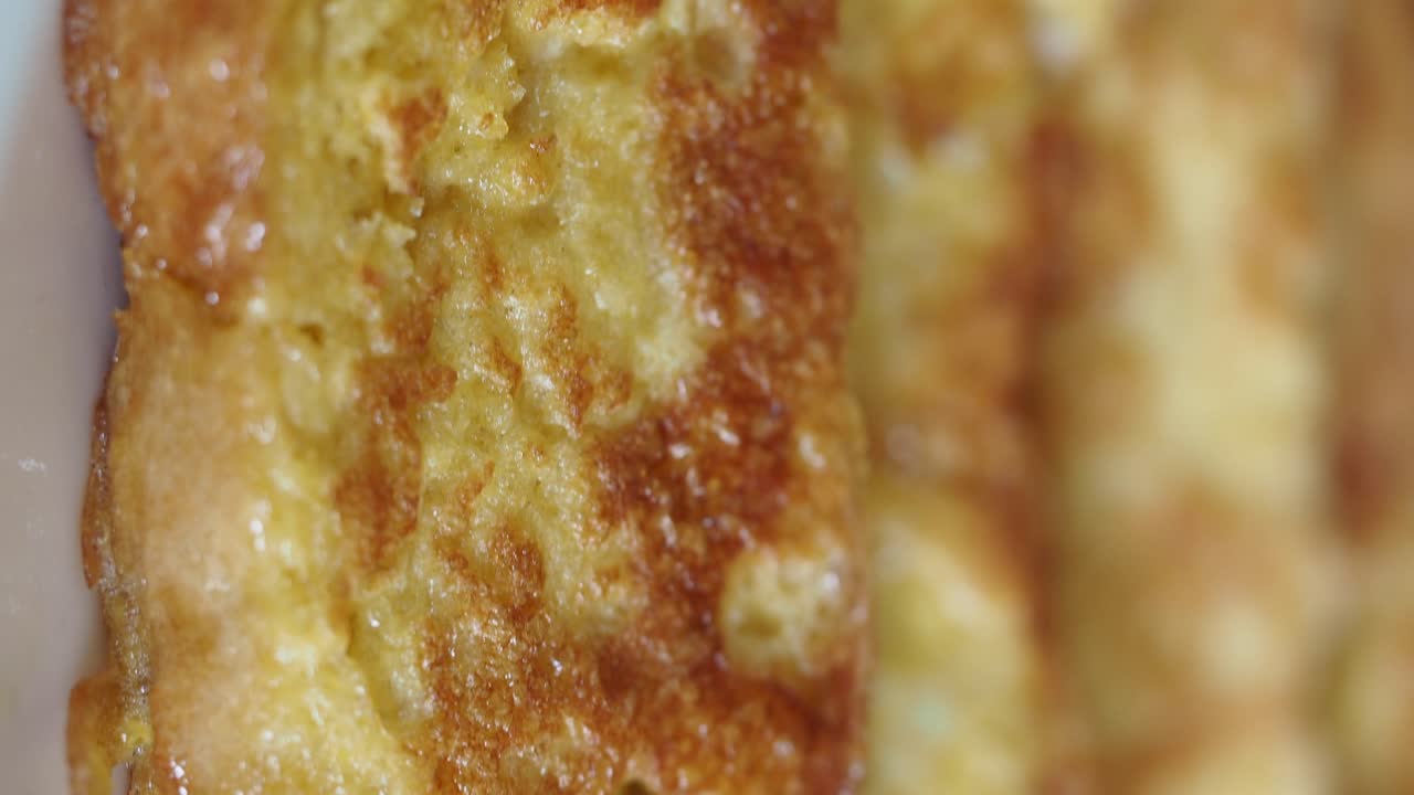 Close-up of Crispy French Toast