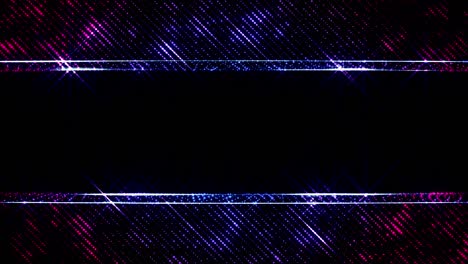 3d abstracto 4k fondo en bucle con luz de leds y espacio de copia. chispas se deslizan entre los leds de punto, las partículas cubren todo el plano de todo el marco. brillo correr en puntos. luma mate como canal alfa