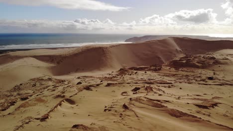 Dunas-De-Arena-Gigantes-Vista-Aérea-De-Pájaro