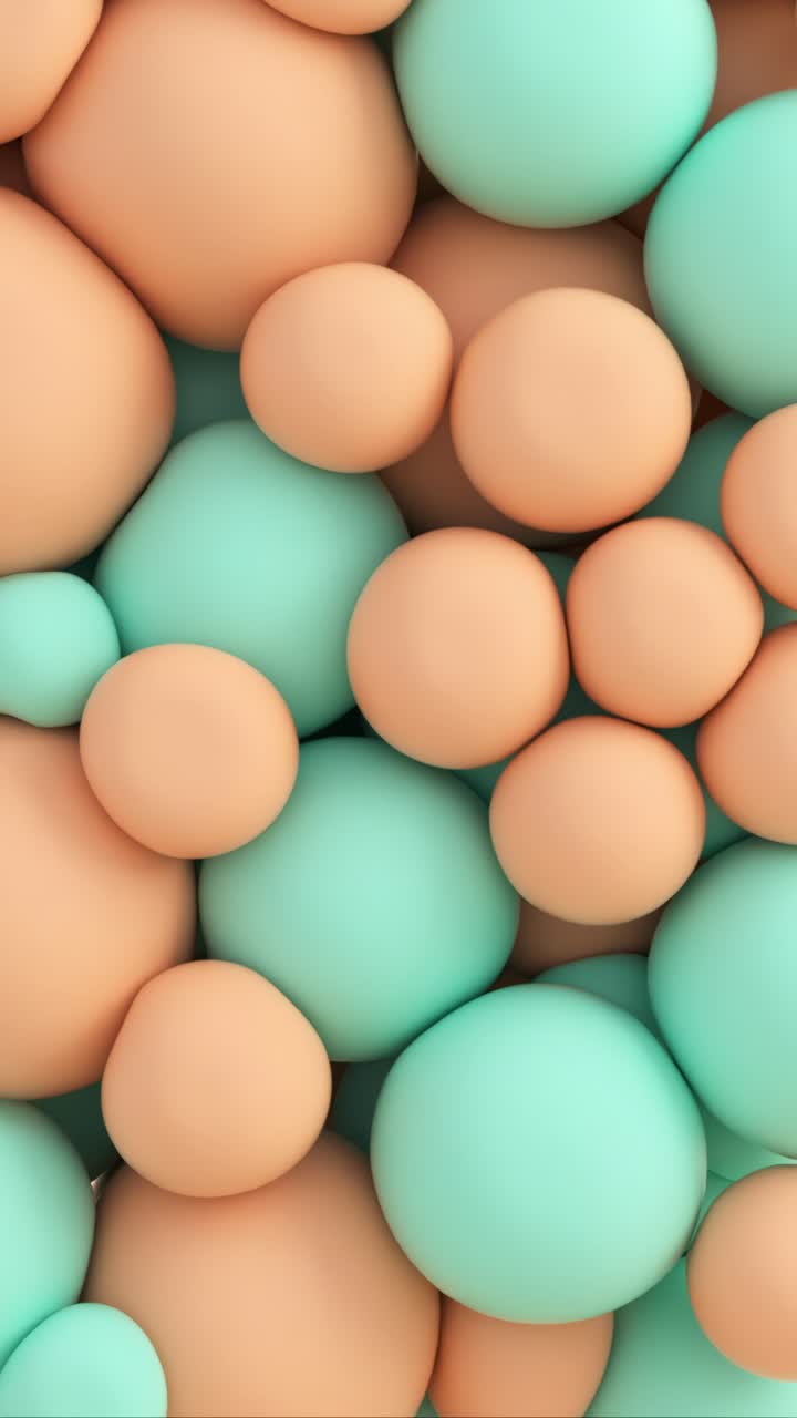 Abstract Pastel Circles Background