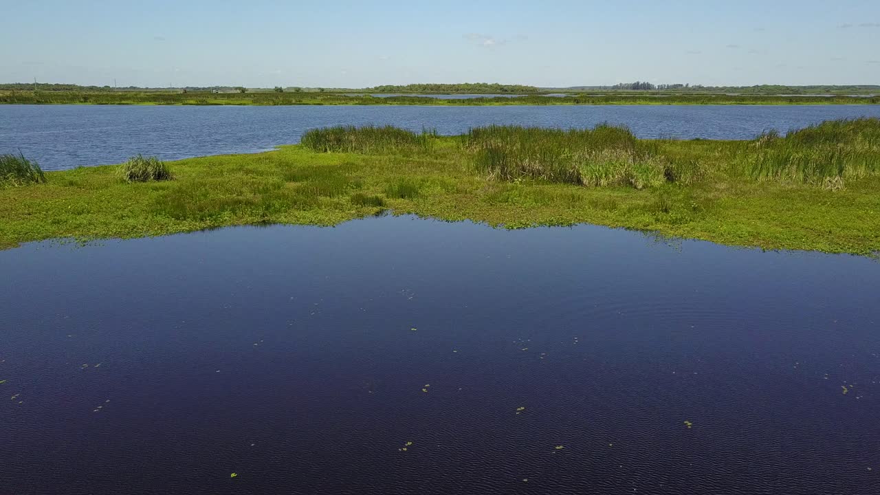humedales del noreste de argentina disparados con drones