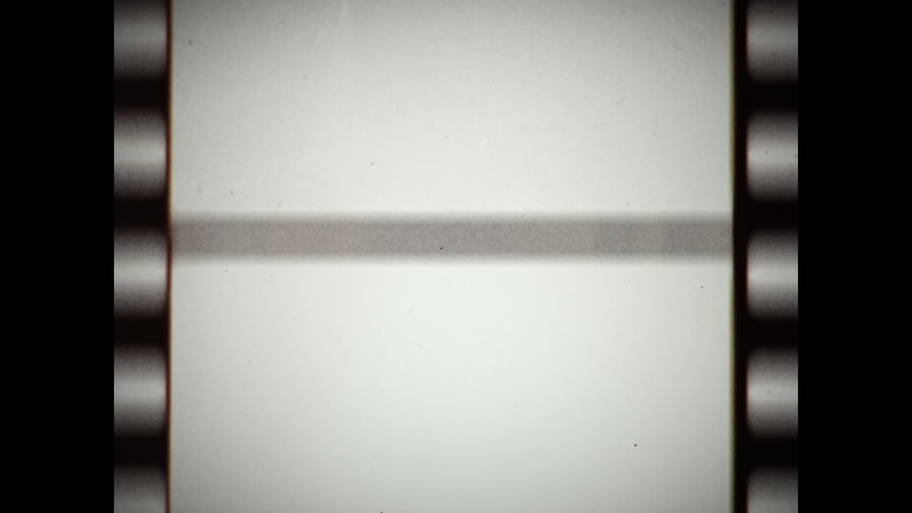 Real 35mm 4x3 film frame overlay - mulitple frames - rewind - animated