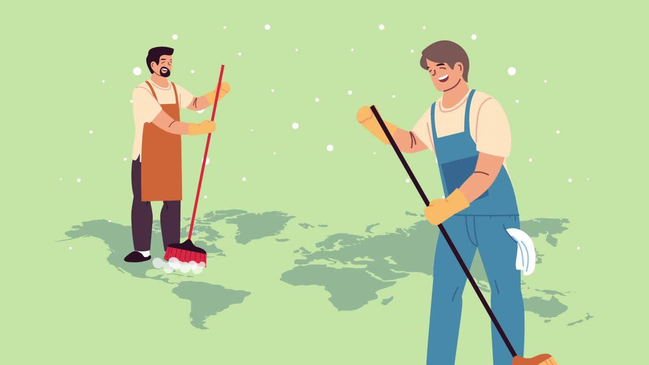 글로벌 청소 승무원