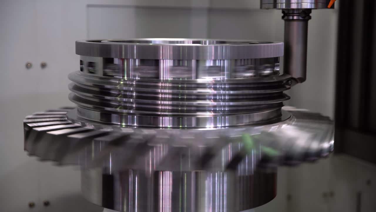 금속 가공 cnc 밀링 머신.