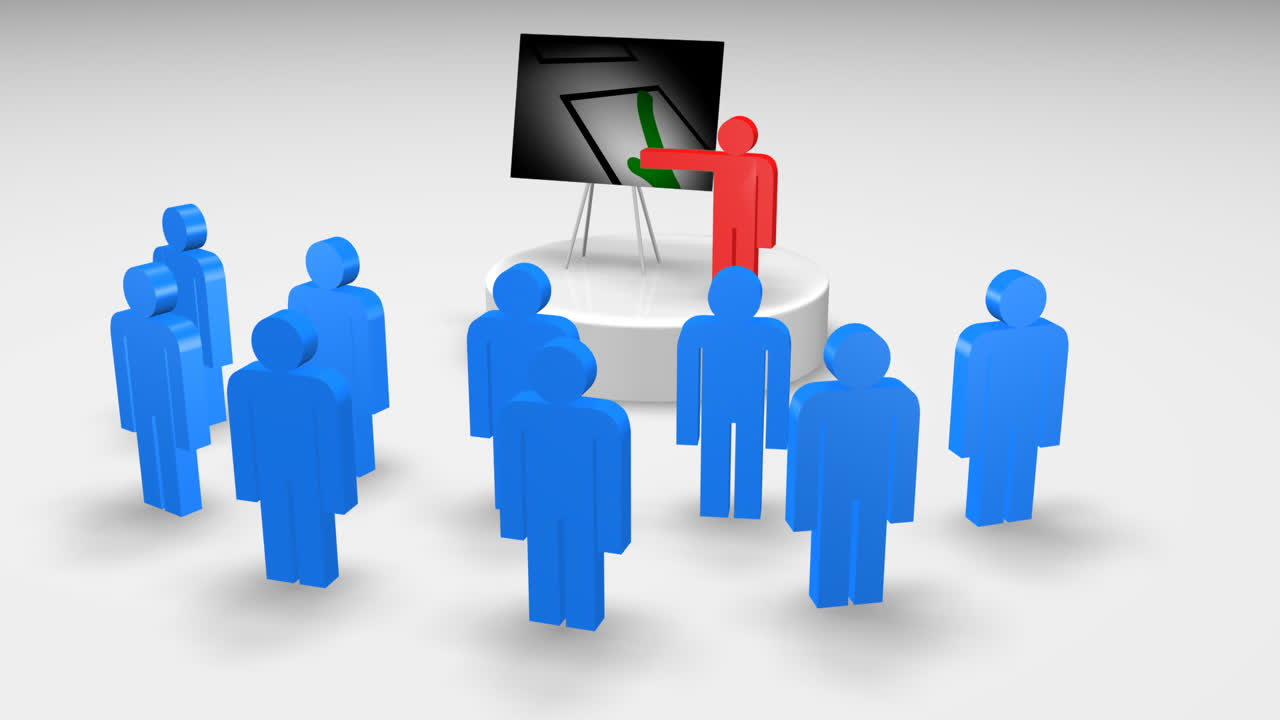 비즈니스 개념에서 팀워크