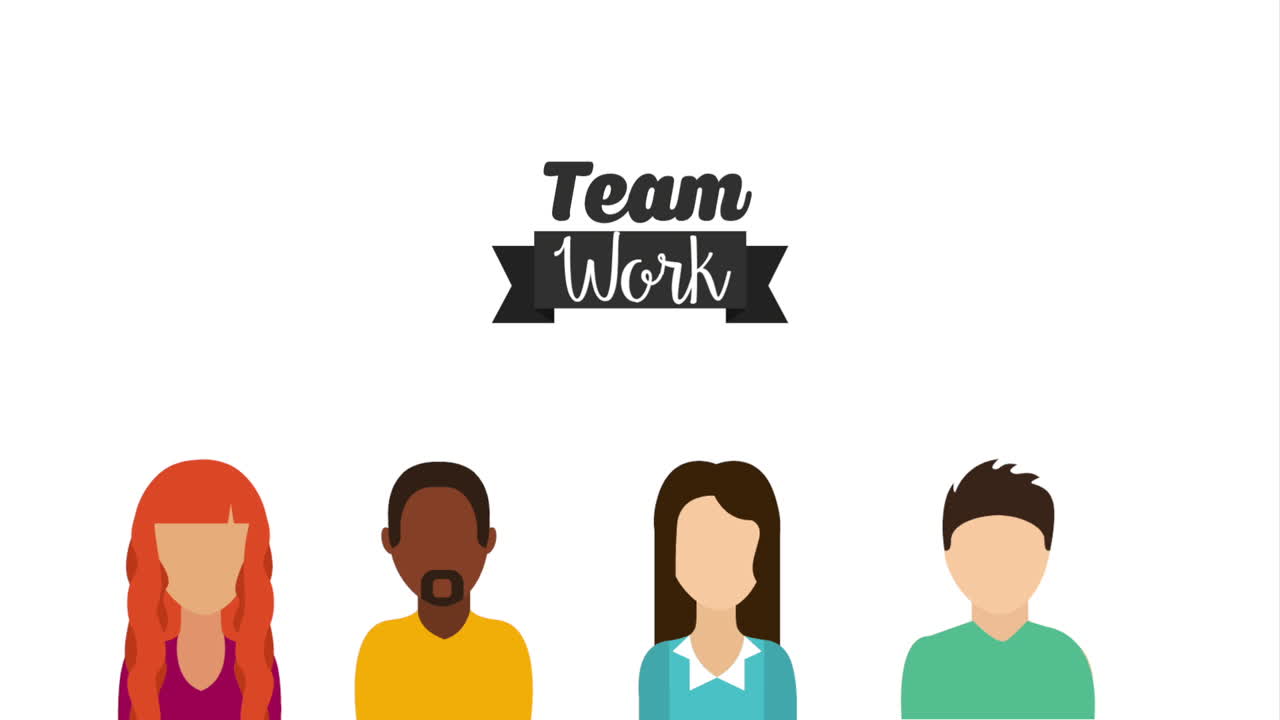 팀워크 일러스트