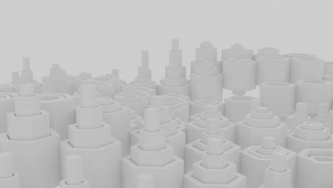 fondo con patrón hexagonal geométrico blanco