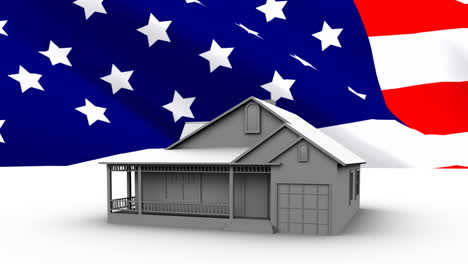 american flag video