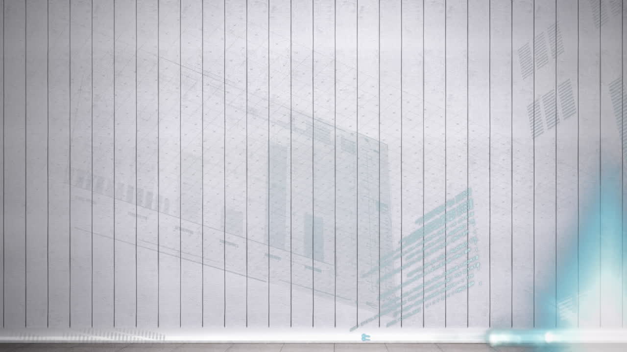 composición de las estadísticas y el procesamiento de datos financieros sobre un fondo gris