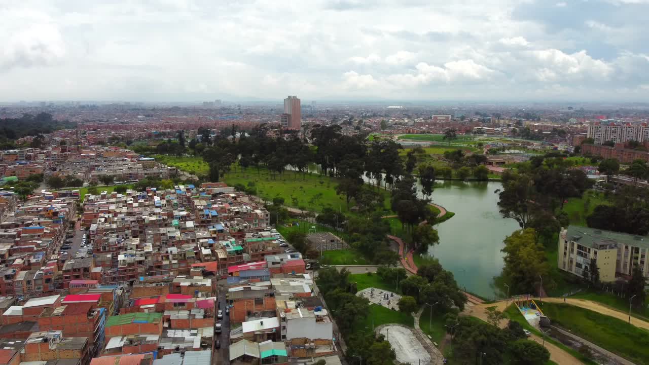 As the drone gracefully glides over the glistening waters of Timiza Lake, you'll witness the tranquil beauty of this urban oasis. Throttle up