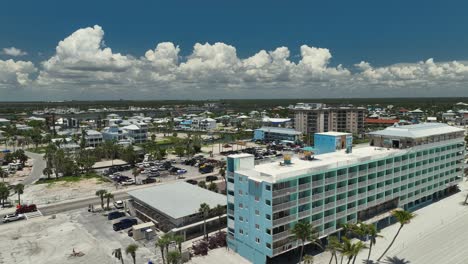 aerial view of ft. myers beach, florida