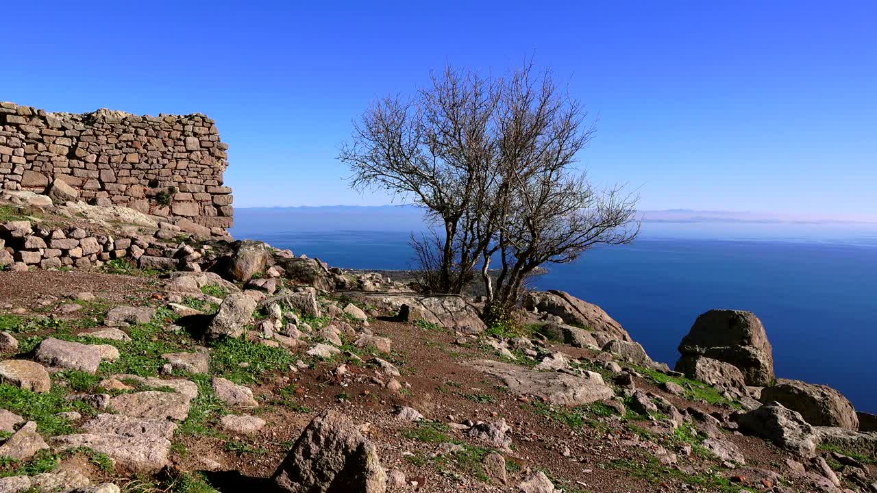assos (behramkale), ruinas de la antigua ciudad