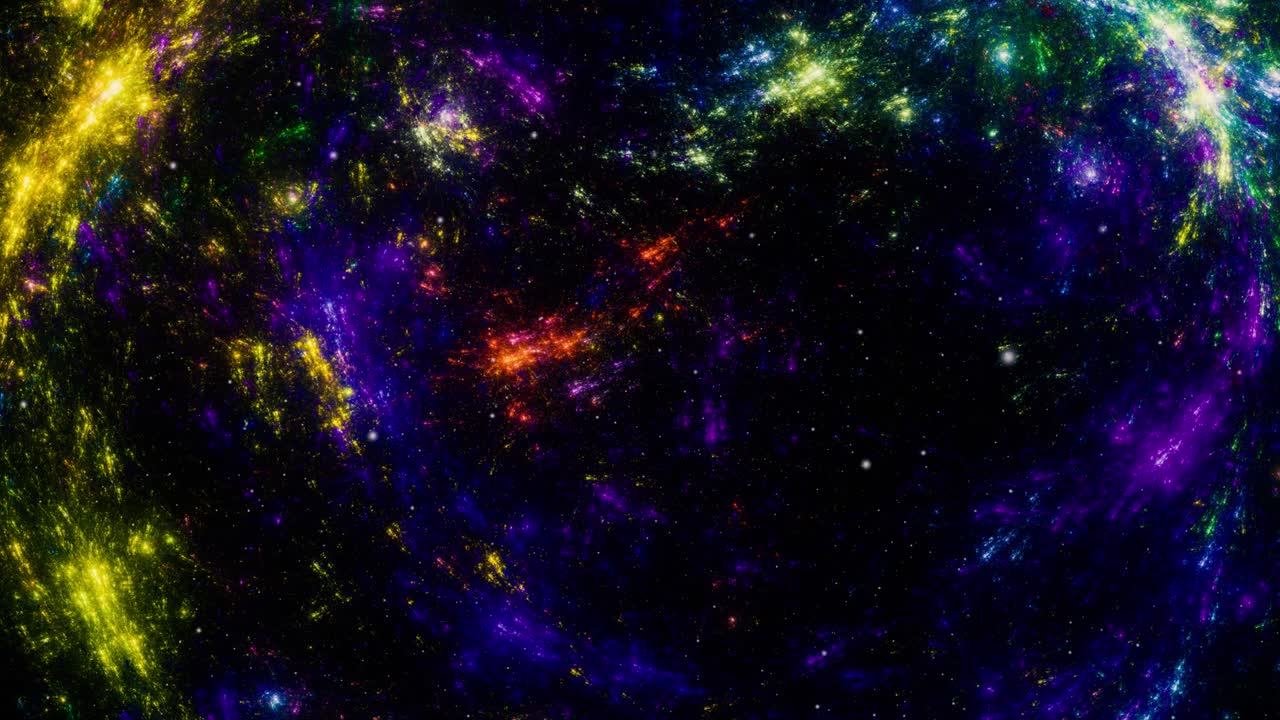 estrellas de fondo. volando por el espacio.