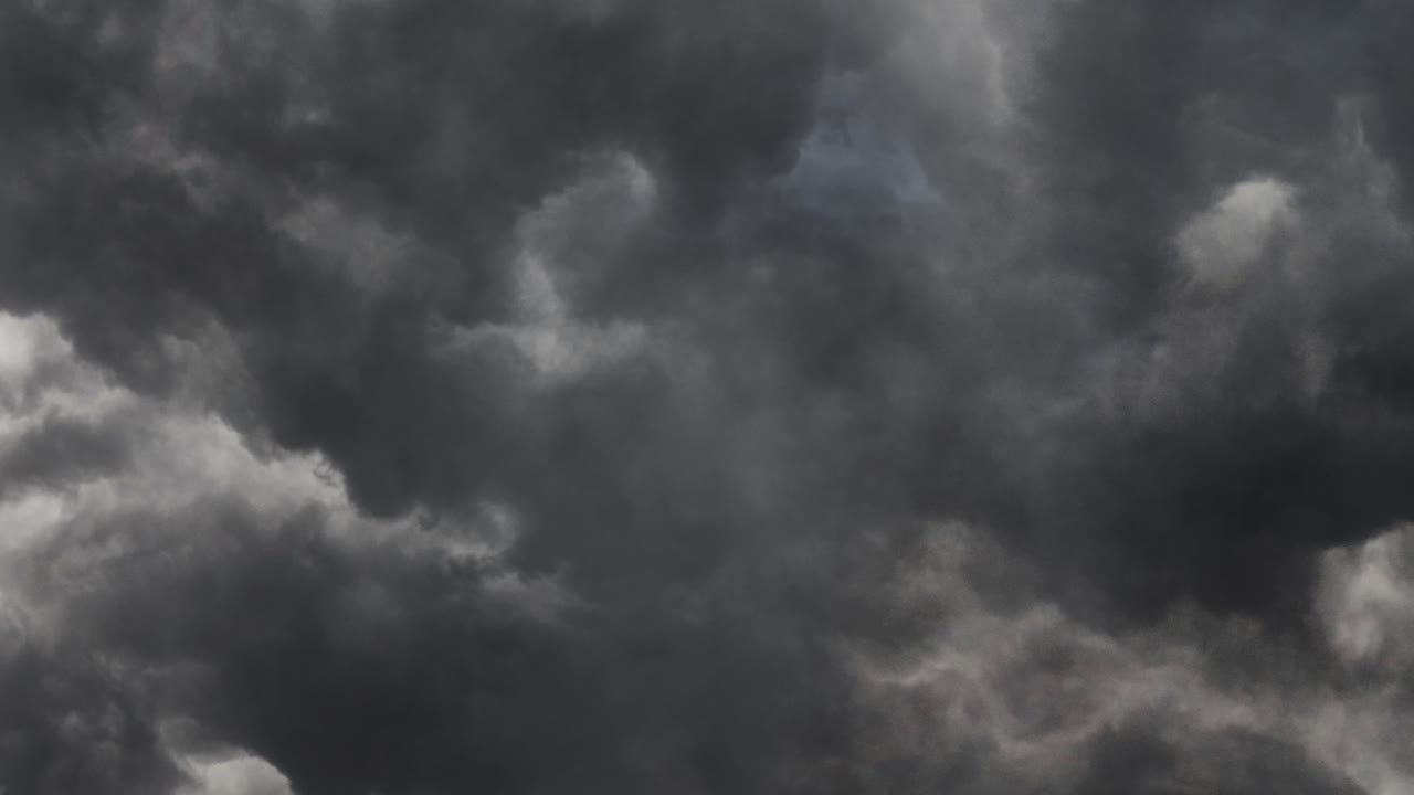 dark clouds gathering and a powerful storm