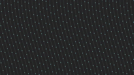 a grayscale minimalist pattern of dots in grid formation, evenly spaced on a dark background, creating a mesmerizing visual effect with a sense of depth and abstraction