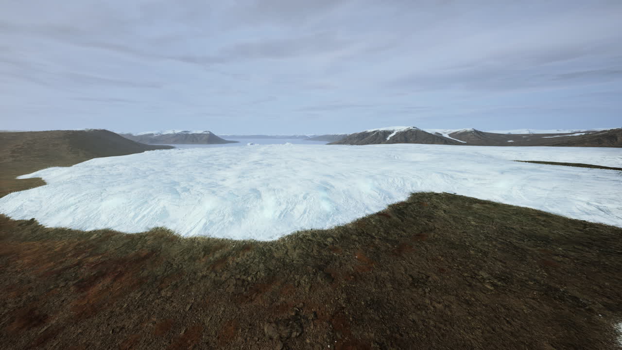 북극 빙하 풍경