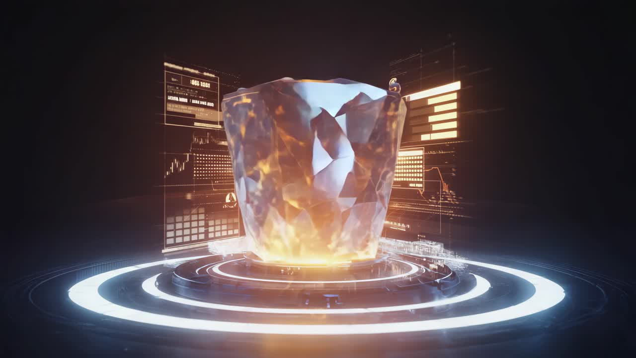 Futuristic Technology Hologram