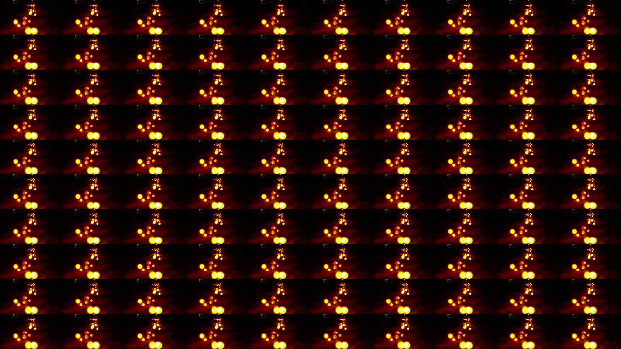 다채로운 마이크로 타일 4k 추상적인 박이는 배경, 크리스마스 조명