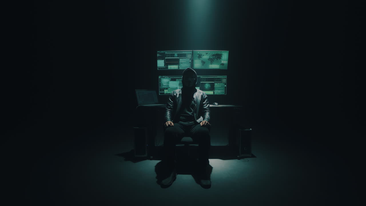 Hacker in a Dark Room