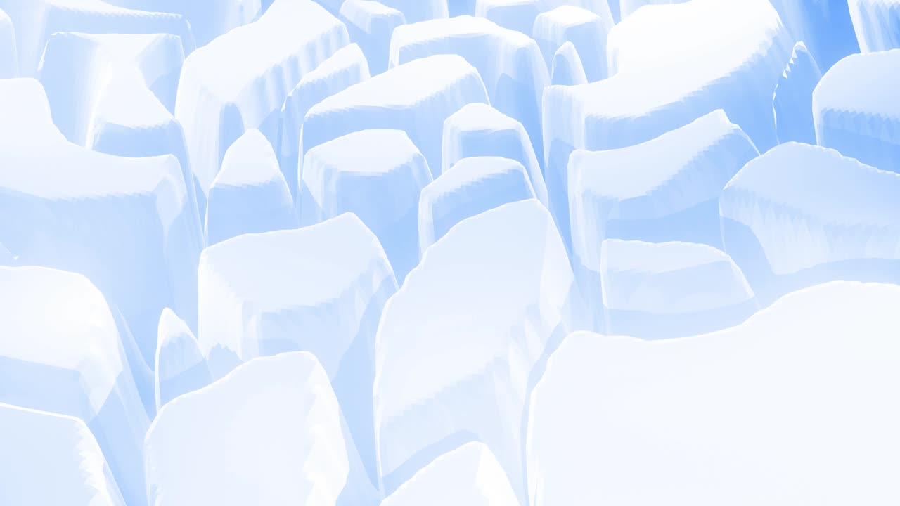 스타일리시 블루 화이트 크리에이티브 추상 저 폴리 배경 4k 추상 파동 패턴 루프로 표면을 이동 부드러운 부드러운 무 애니메이션 간단한 미니멀 기하학 bg