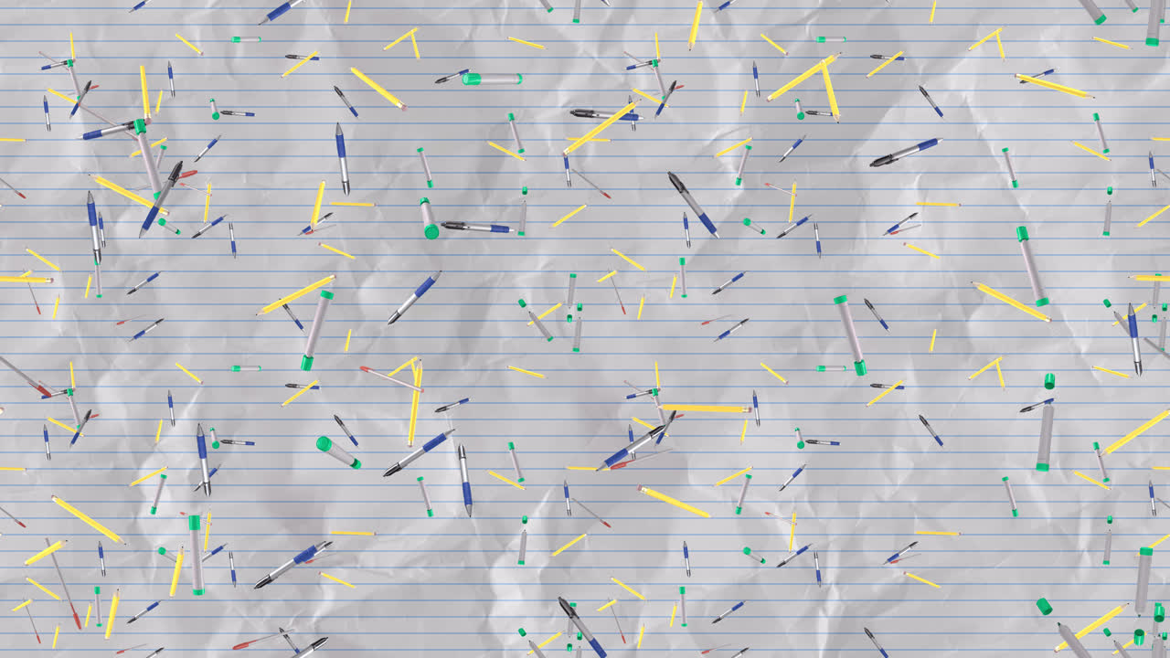 서류 사무실 배경 루프 타일 회전