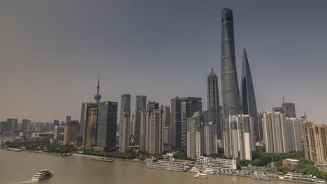 timelapse of the amazing shanghai city skyline