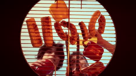 amigos disfrutando de una barbacoa