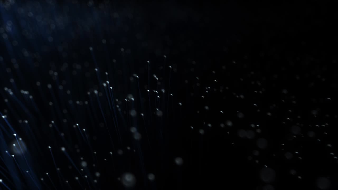 millones de cables de fibra óptica llevan la señal