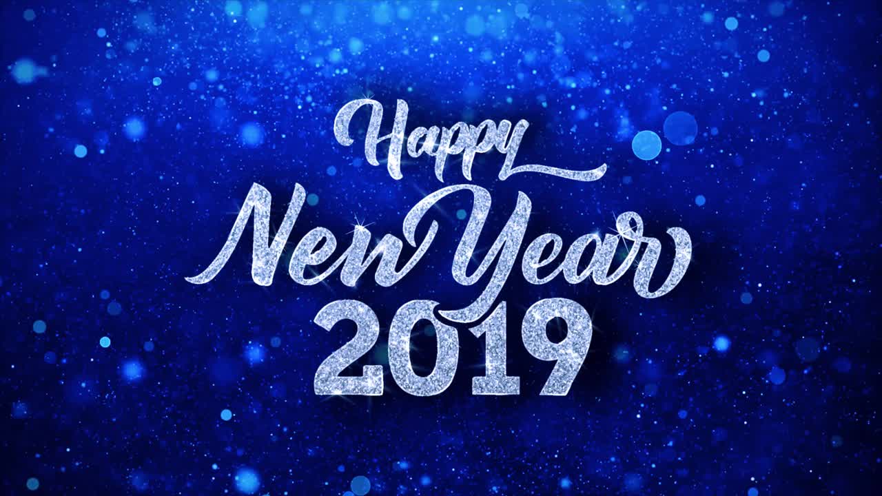 Happy New Year 2019 Graphic Design