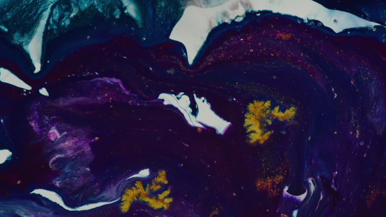 movimiento de mezcla de colores fluido abstracto