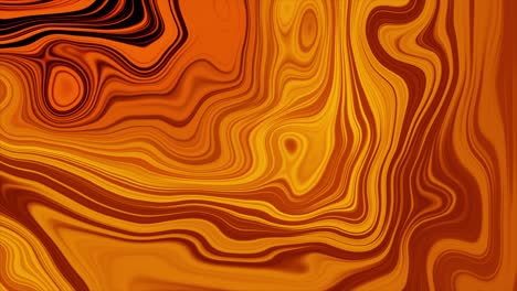 abstract orange and brown marbled design