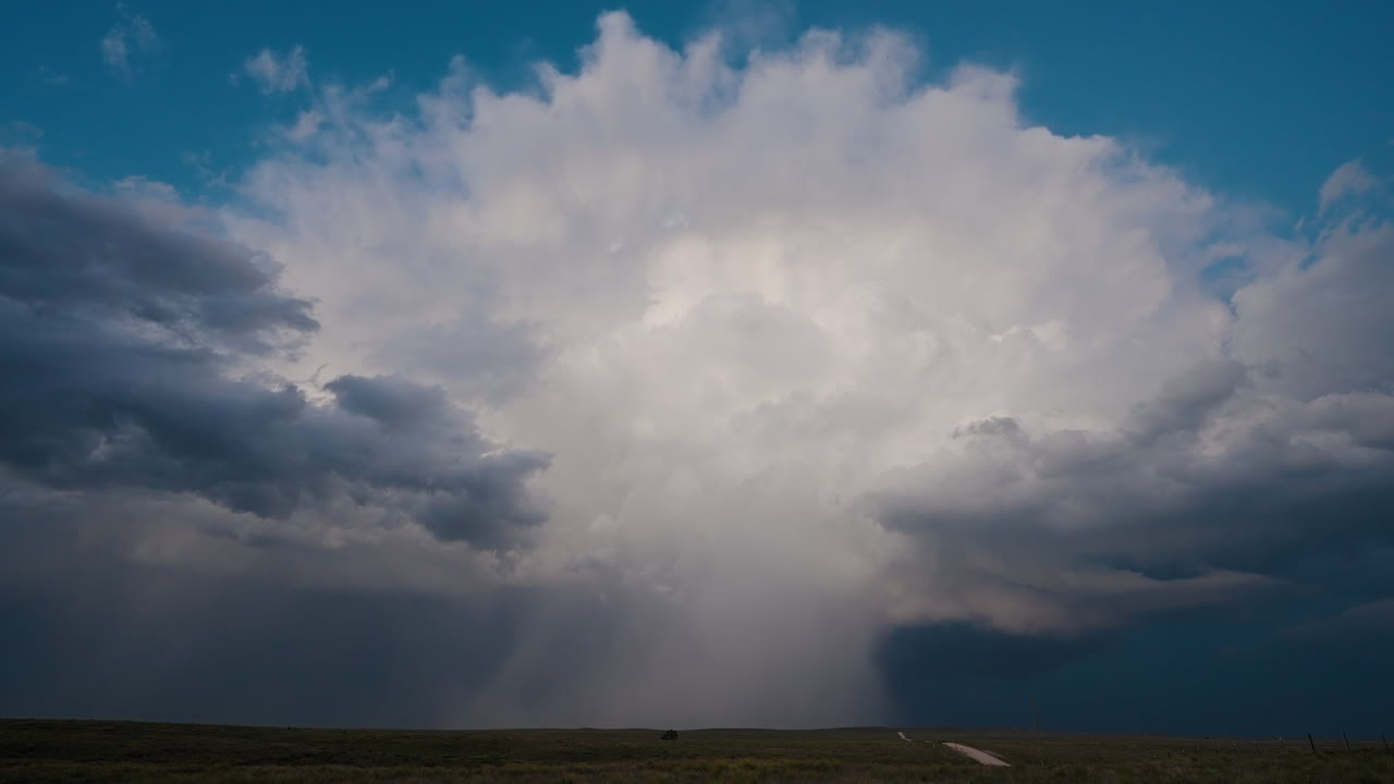 Stormy Weather Over Open Landscape